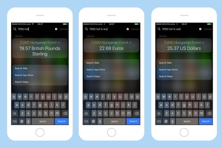 currency conversion iOS