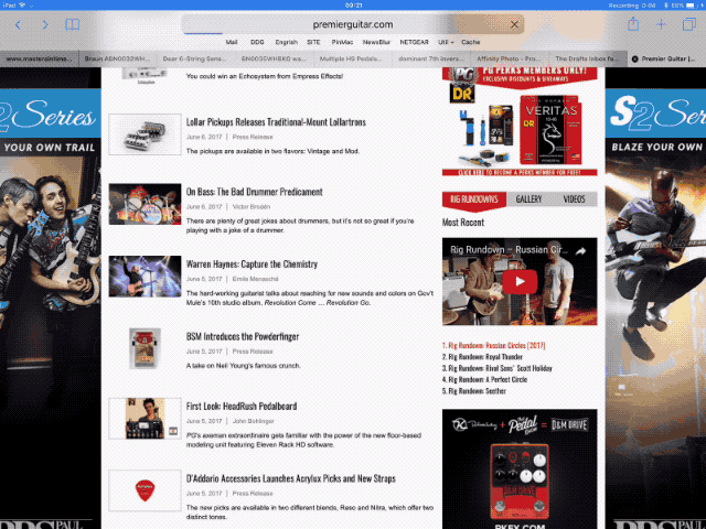 Hideous websites will now be forced to open in the Zen Reader view.