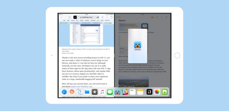 All you need to know about Slide Over, Split View in iOS 11 | Cult of Mac