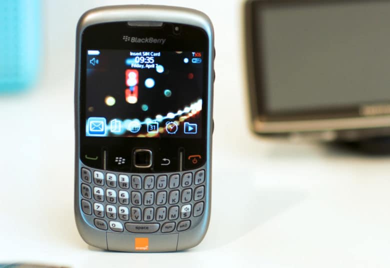Blackberry smartphone