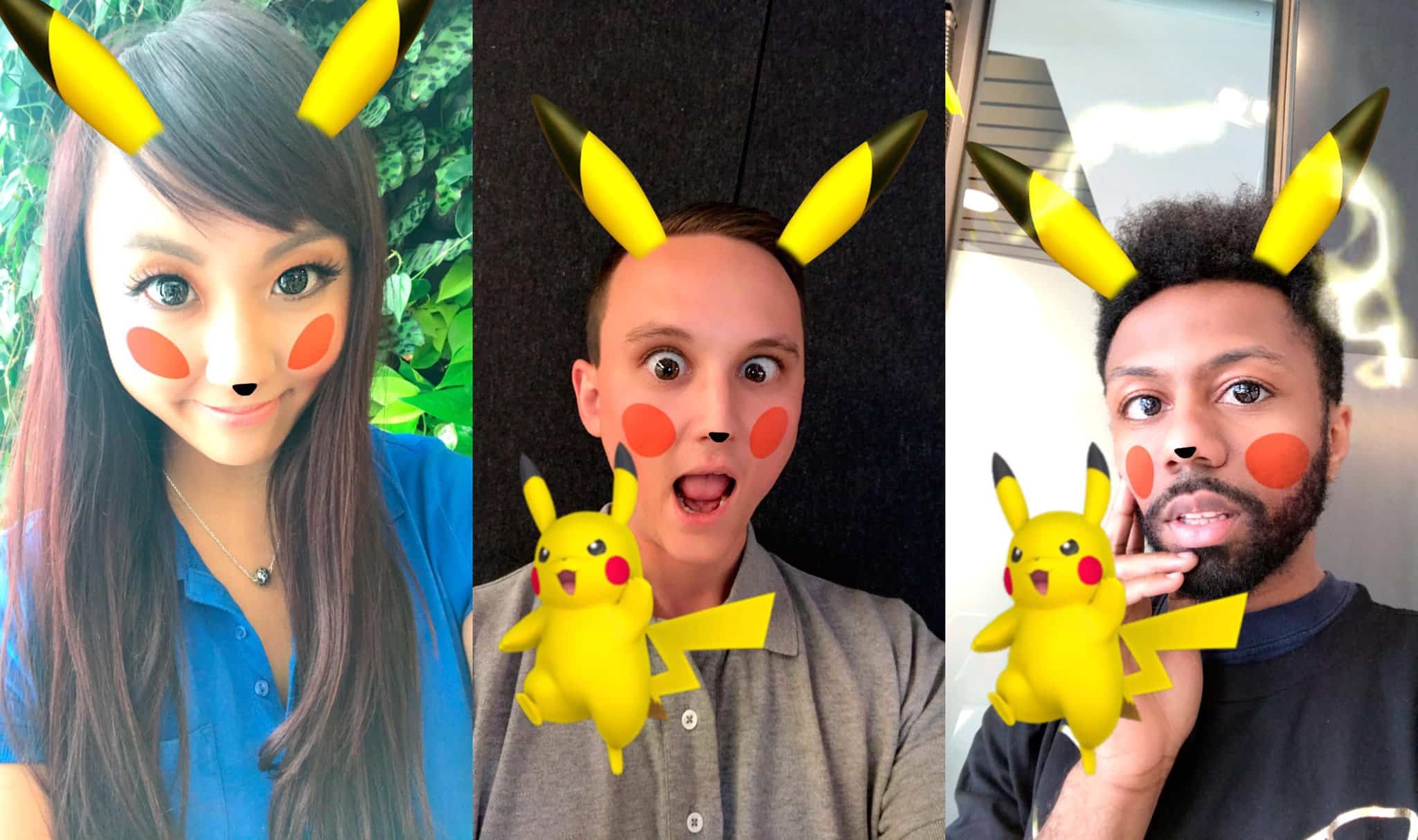 vervorming betreden Boos worden Pikachu Snapchat filter lets you turn yourself into a Pokémon | Cult of Mac