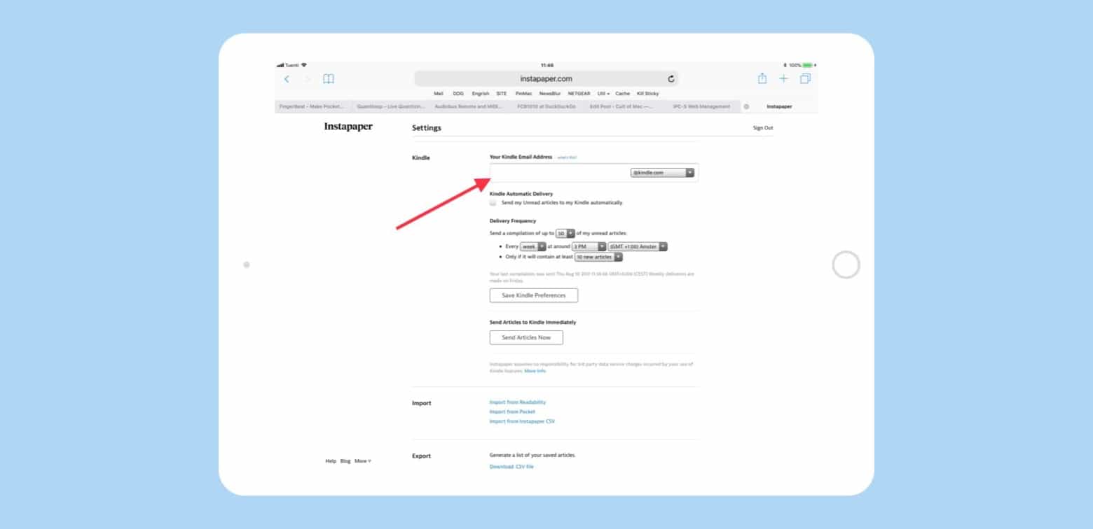 How to send articles from iPhone to Kindle Cult of Mac