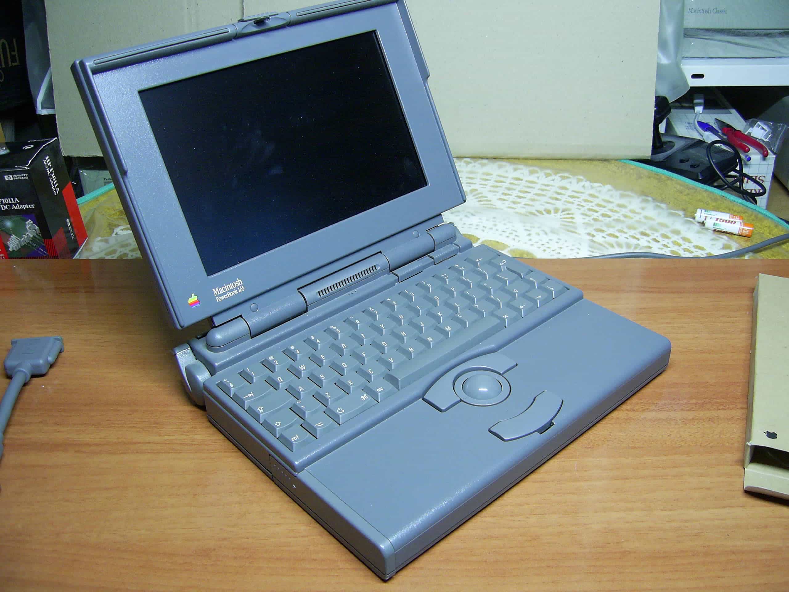PowerBook 165 was Apple's most affordable laptop.