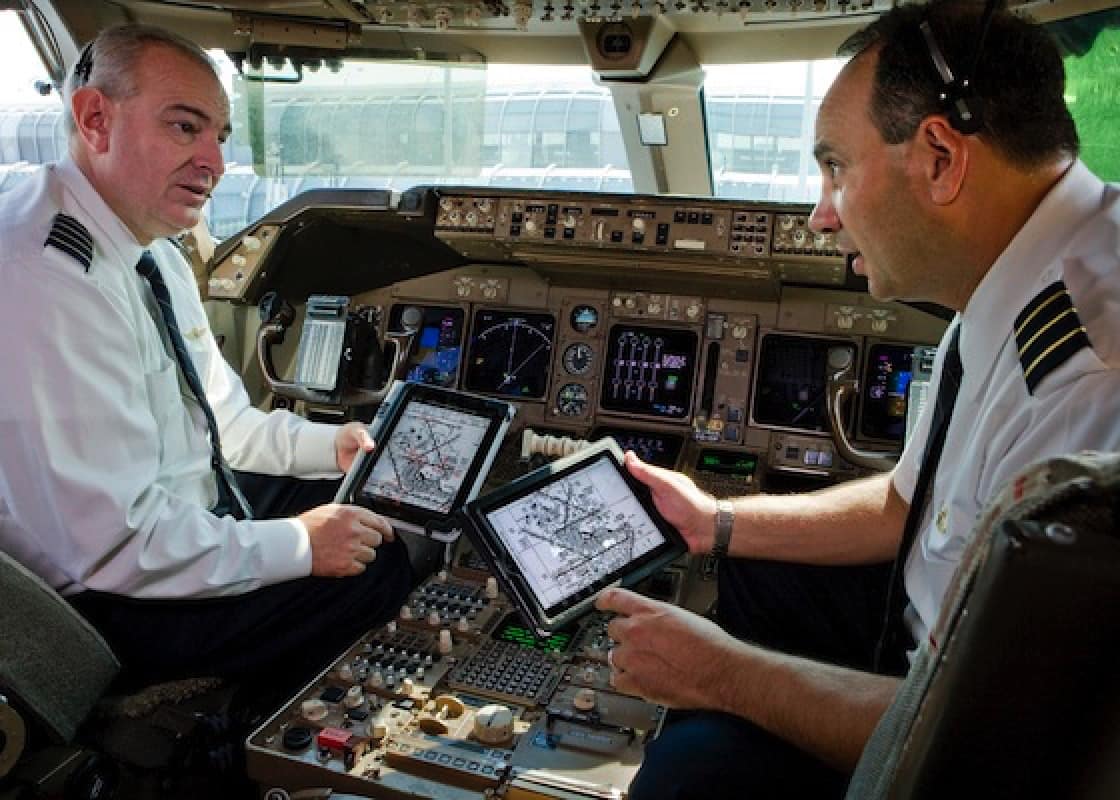 United Airlines iPad