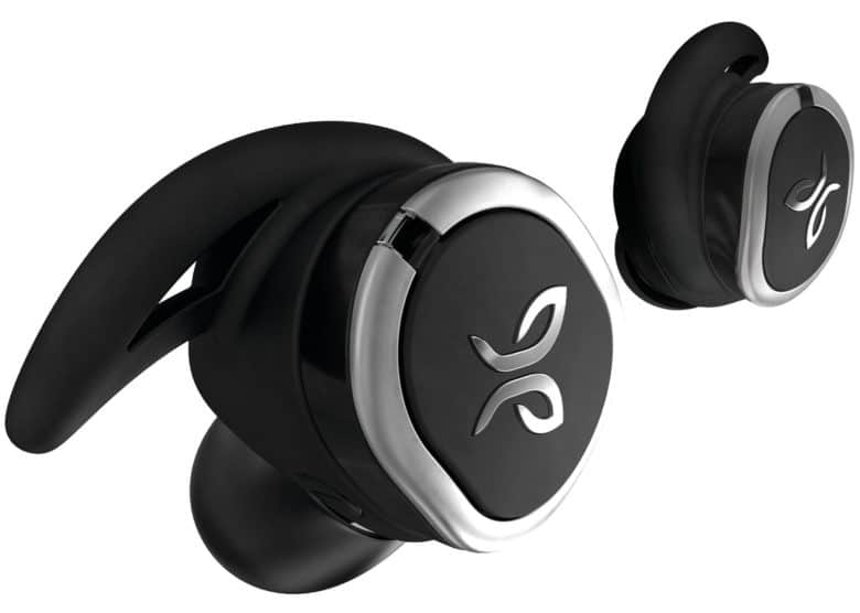 These Jaybird Run wireless headphones don't look anything like AirPods.