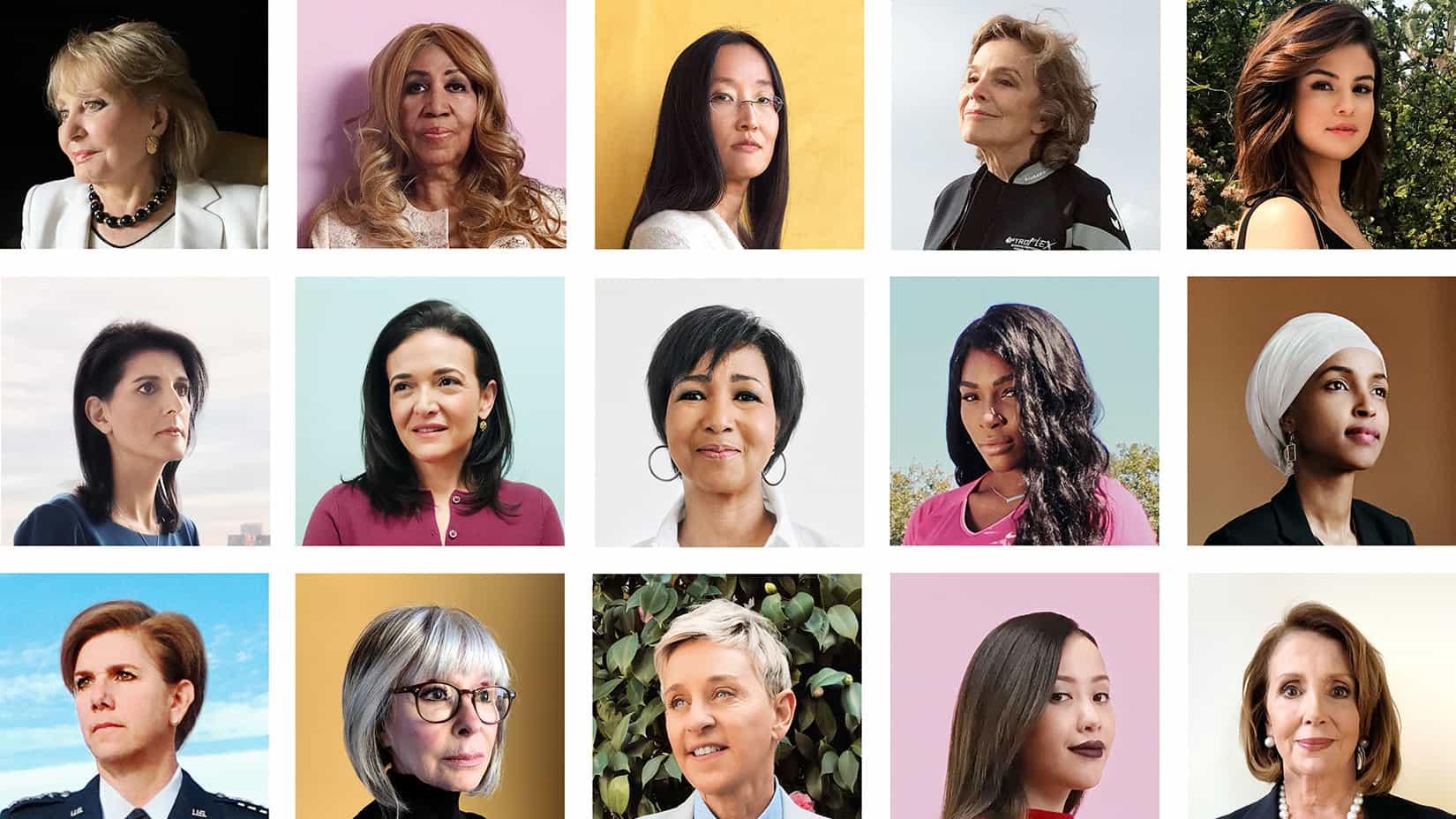 Time featured 46 women changing the world and photographed them using iPhones.