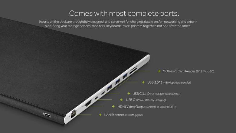 USB-C DockCase for MacBook