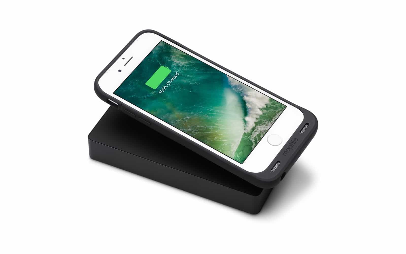 Mophie's Powerstation can also charge 'wirelessly.'