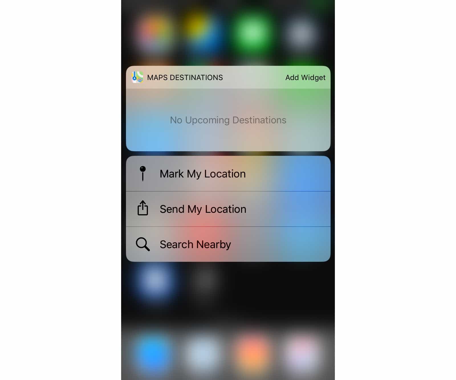 3d touch location mark