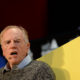 Former Apple CEO John Sculley talks at Web Summit 2015 in Dublin, Ireland.