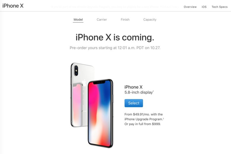 iPhone X preorder day is almost here.