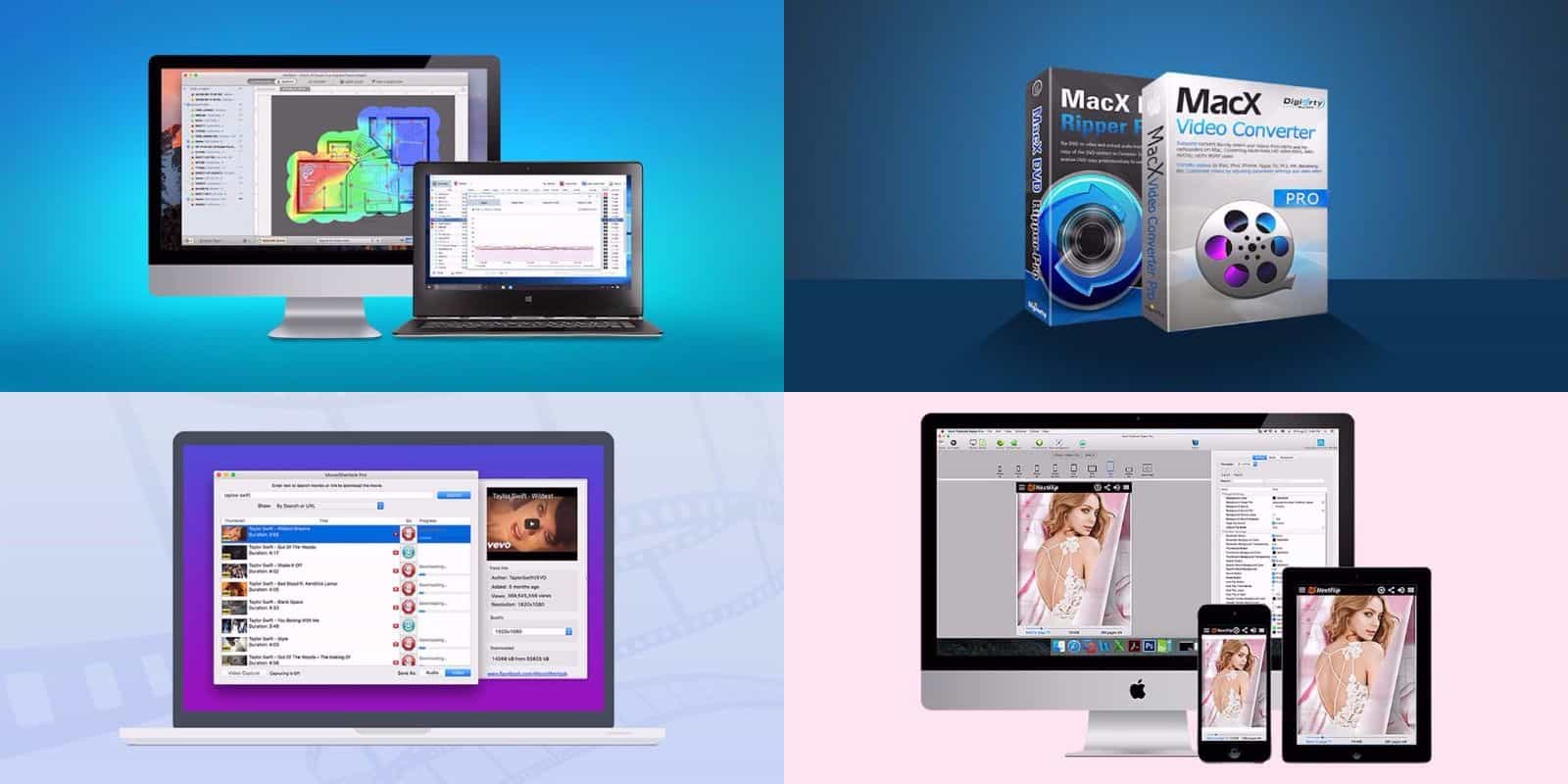 This bundle of Mac apps adds new ways to work with video, WiFi, PDFs, and more.