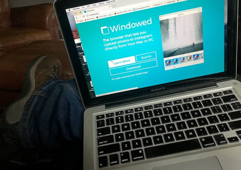 post to Instagram from computer