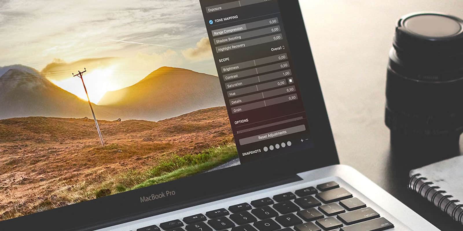 This app turns regular digital photos into gorgeous, feature rich HDR images.