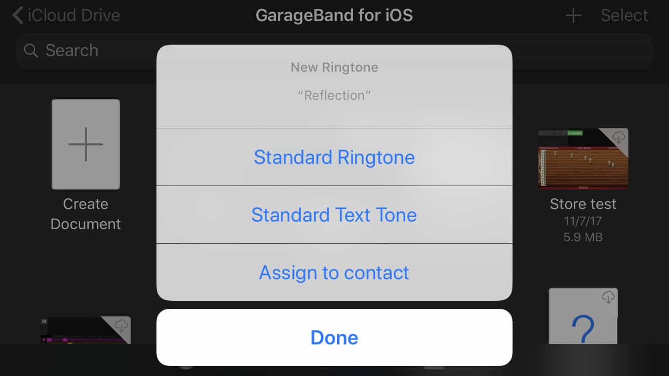 You can assign your new ringtone right away.