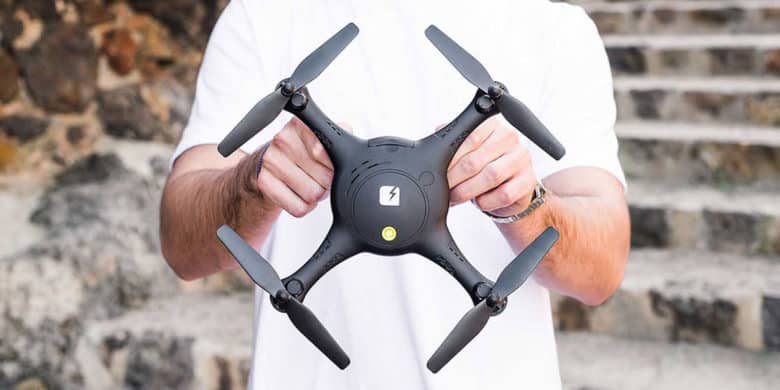This is a drone that's great for first time and experienced flyers alike.