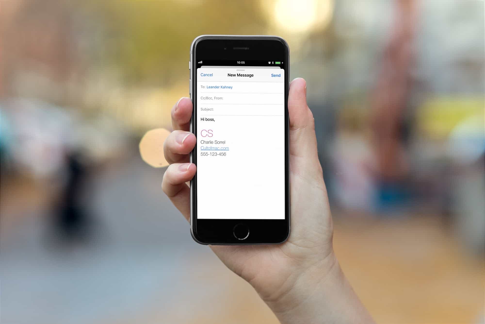 How to add a fancy email signature on iPhone and Mac | Cult of Mac
