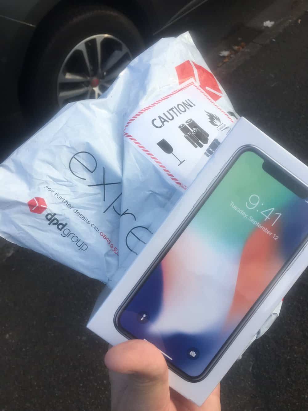 iPhone X early