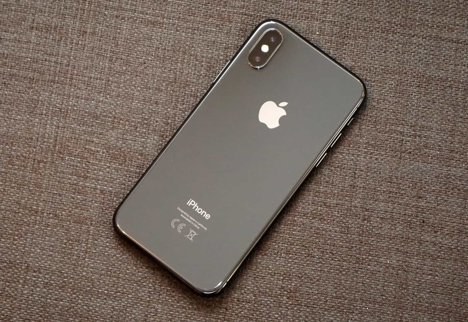 iPhone X space gray