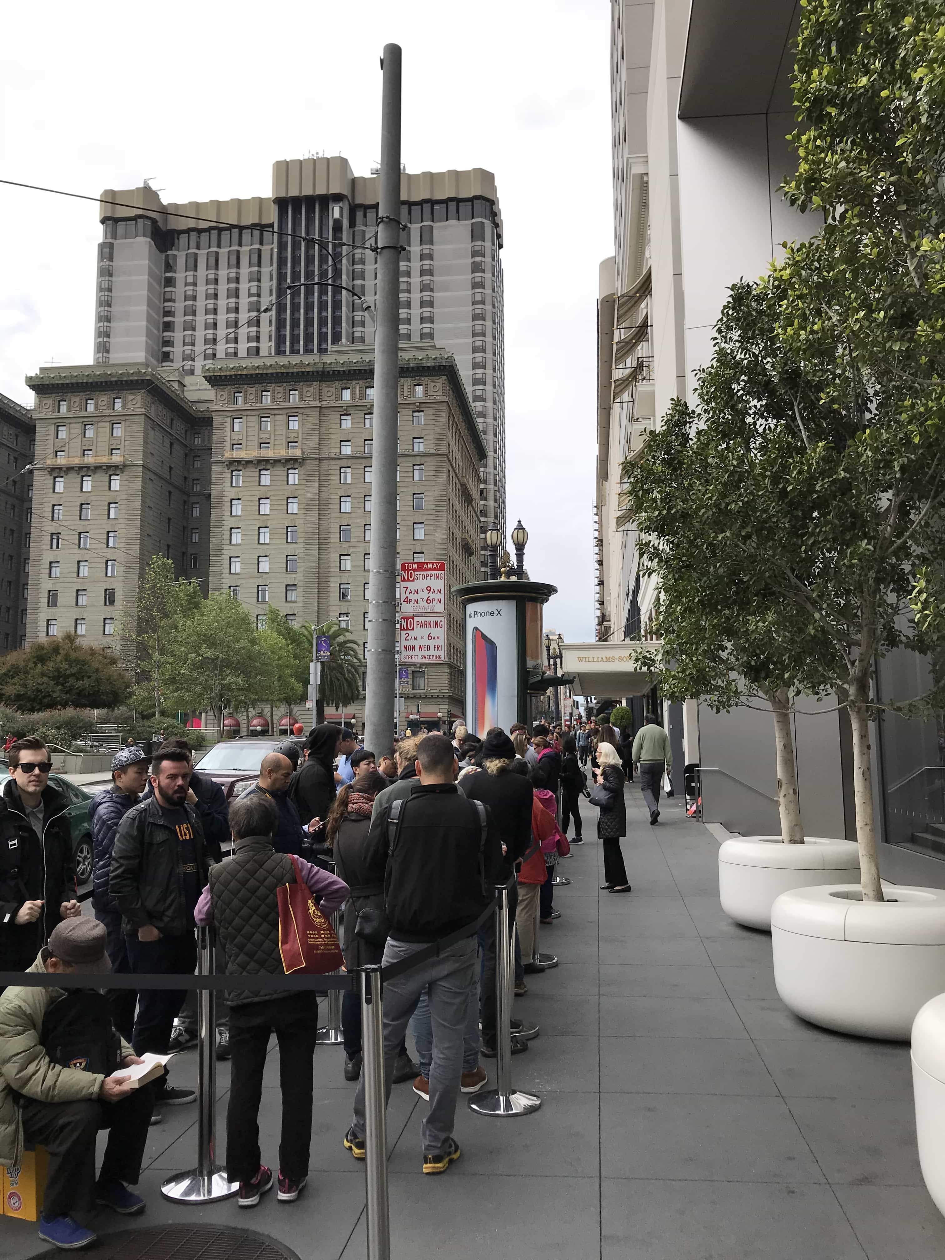 line for iPhone X