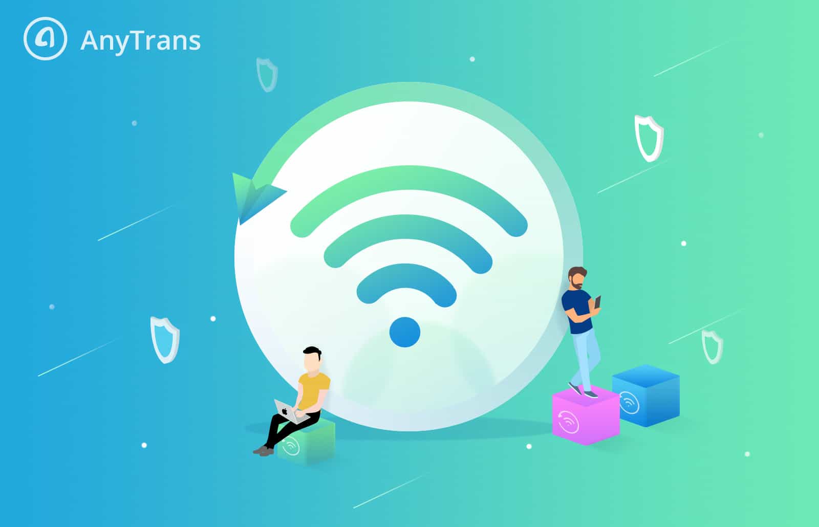 With AnyTrans' new Air Backup feature, you can wirelessly and automatically back up all your iOS devices.