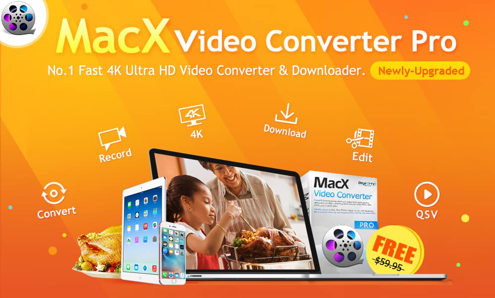 MacX Pro might be the fastest 4K video converter.