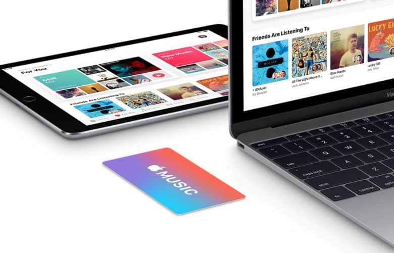 Apple Music gift card