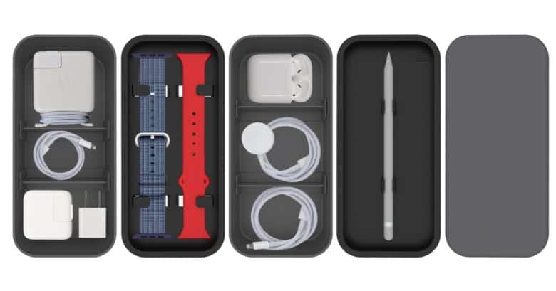 Apple Accessory Box Organize all your Apple accessories Bento-box style