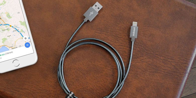 This armored Lightning cable will probably outlive your phone.