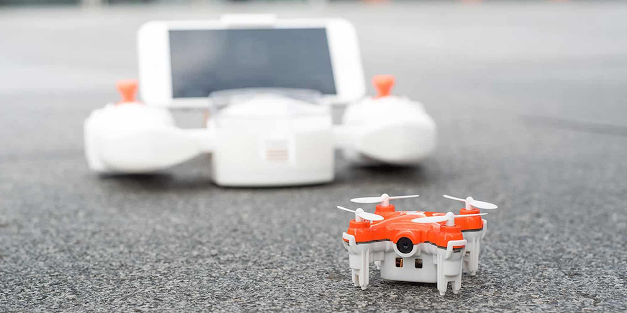 This might be the smallest drone out there, but it's still big on fun.