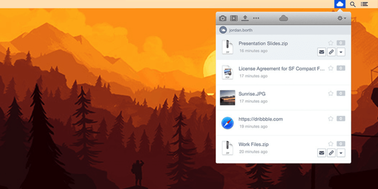 Whatever you seen on your screen, CloudApp lets you share it instantly with your team.