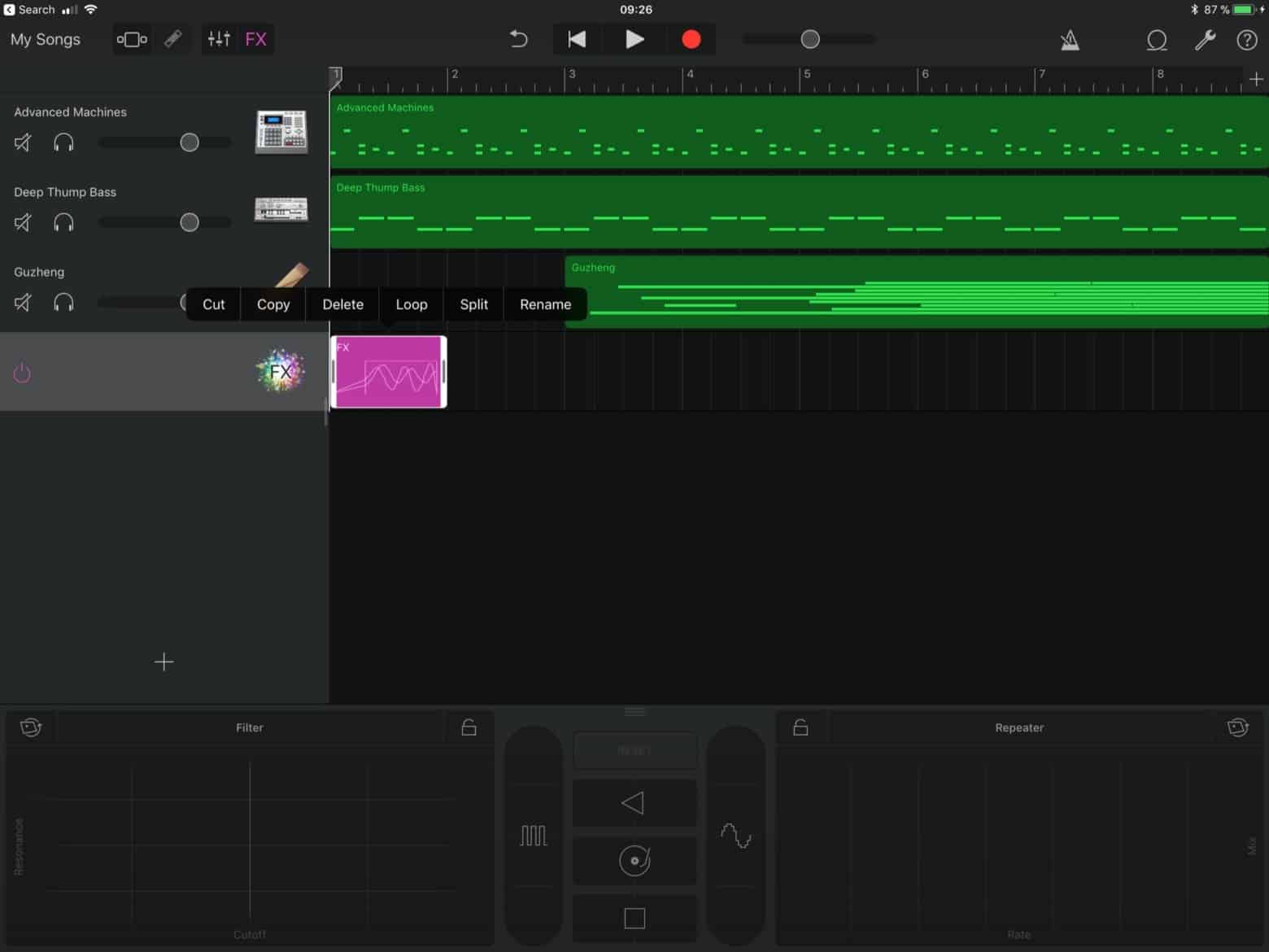 How to add an EQ and effects master track in GarageBand for iOS Cult