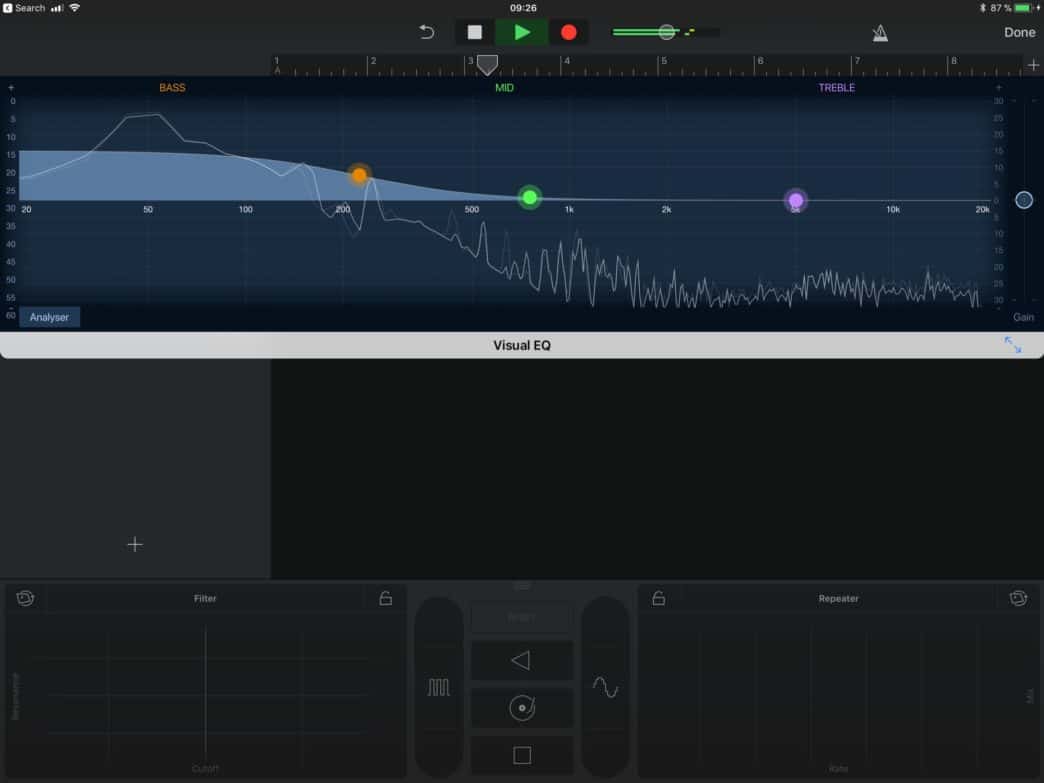 How to add an EQ and effects master track in GarageBand for iOS Cult