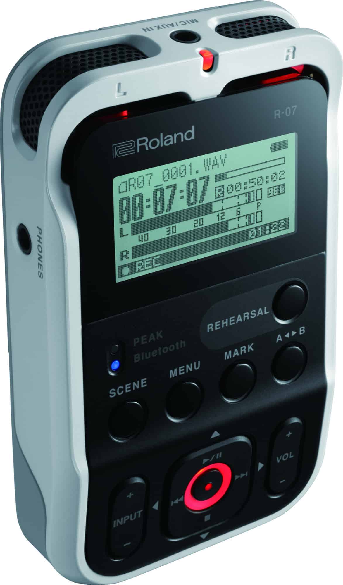 The Roland R-07 recorder even looks super-cool.