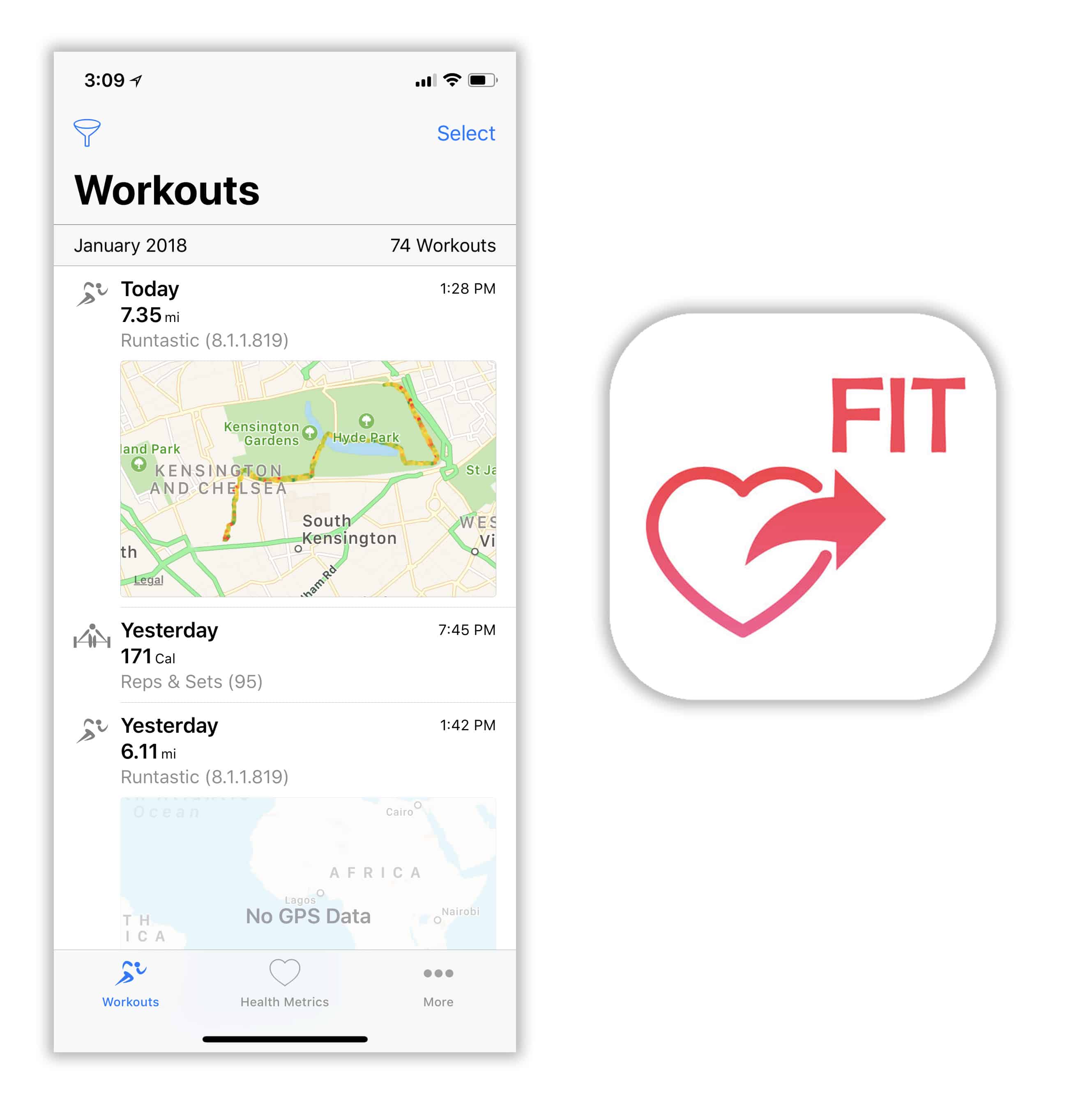 HealthFit provides the missing link to sync Apple Watch with Strava