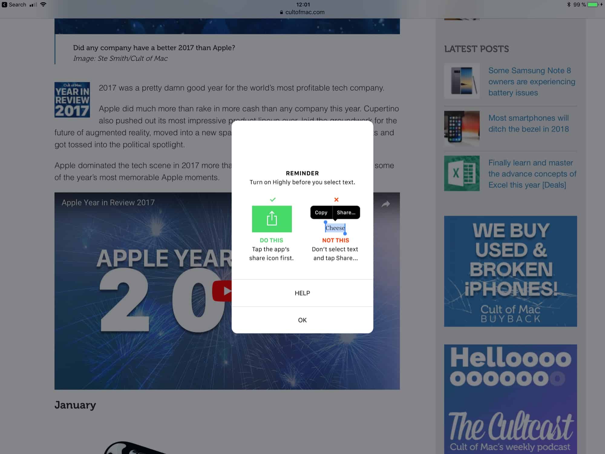 You'll see this every time you makes this mistake. EVERY TIME.