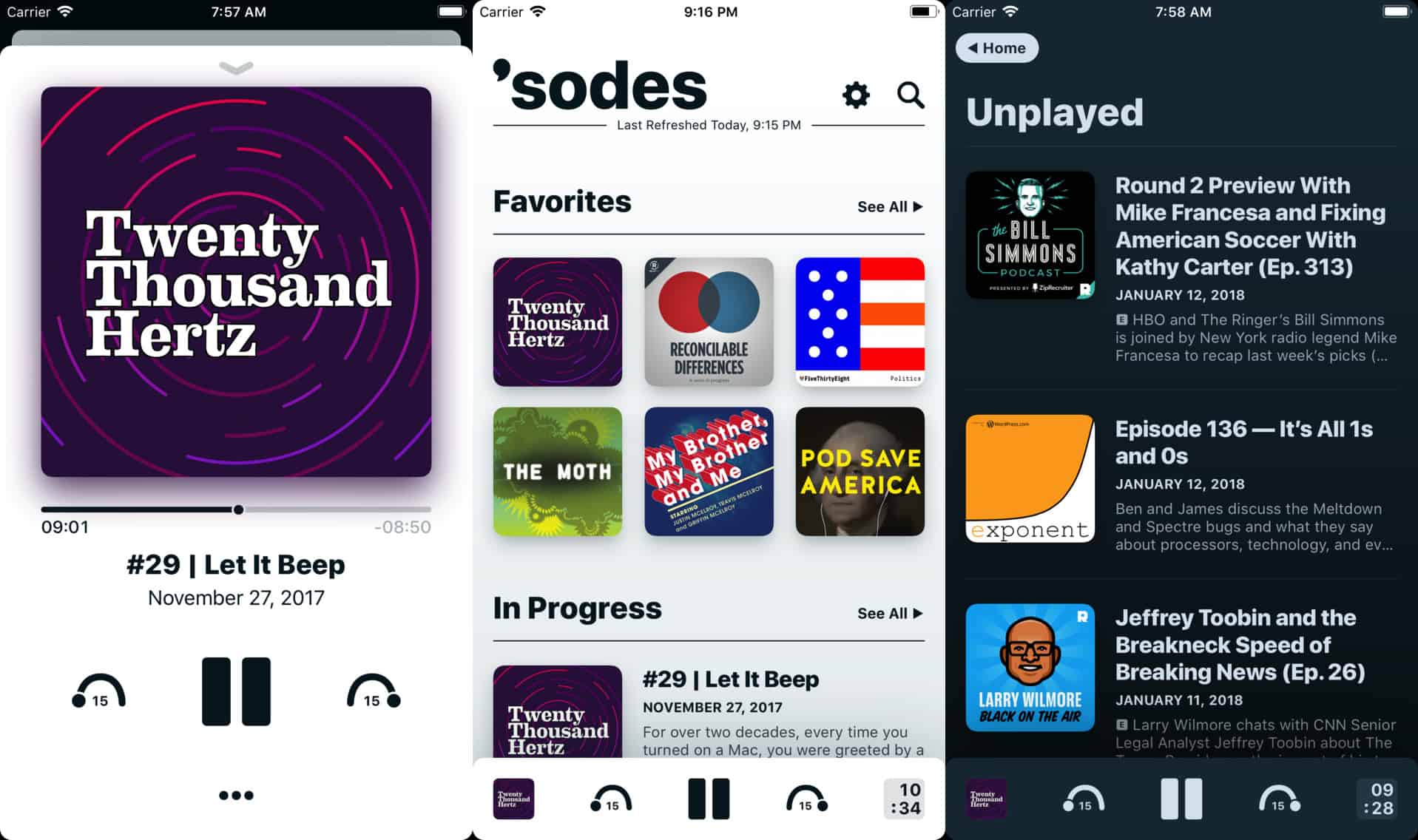 Sodes is clean and simple.