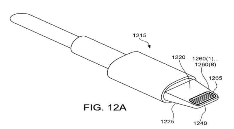 Apple’s concept for a waterproof Lightning connector