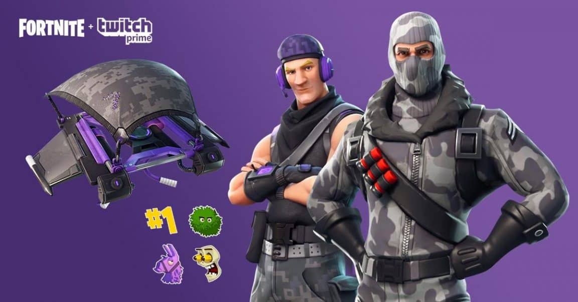 Fortnite Twitch Prime loot
