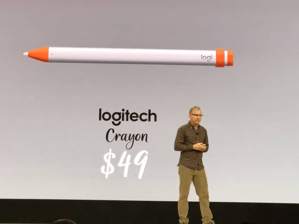 Logitech Crayon is a cheaper Apple Pencil substitute