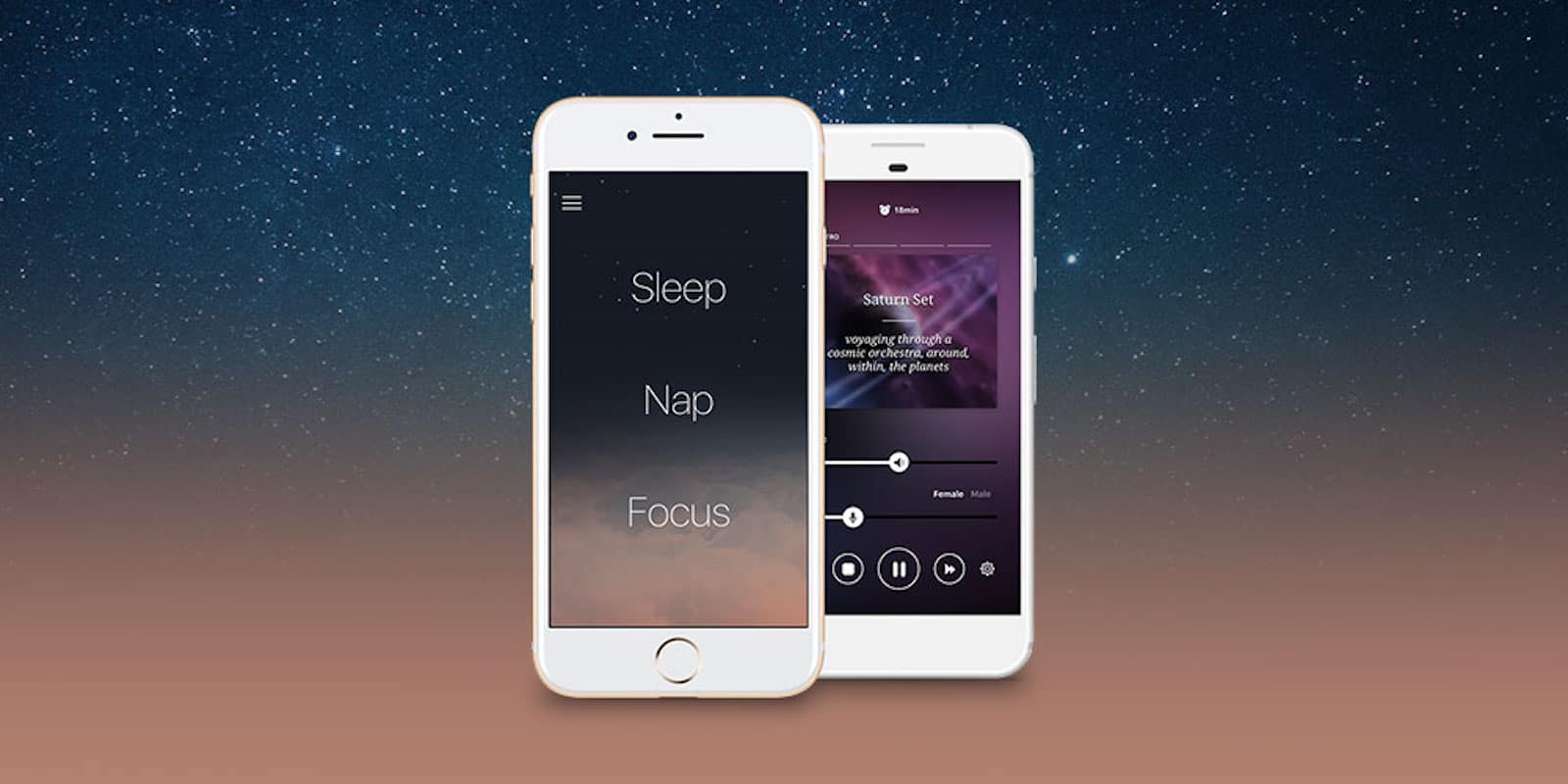 This app uses psychoacoustic research to deliver a sleep soundtrack that ensures better rest.