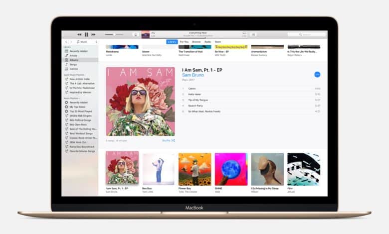 iTunes music sales still around