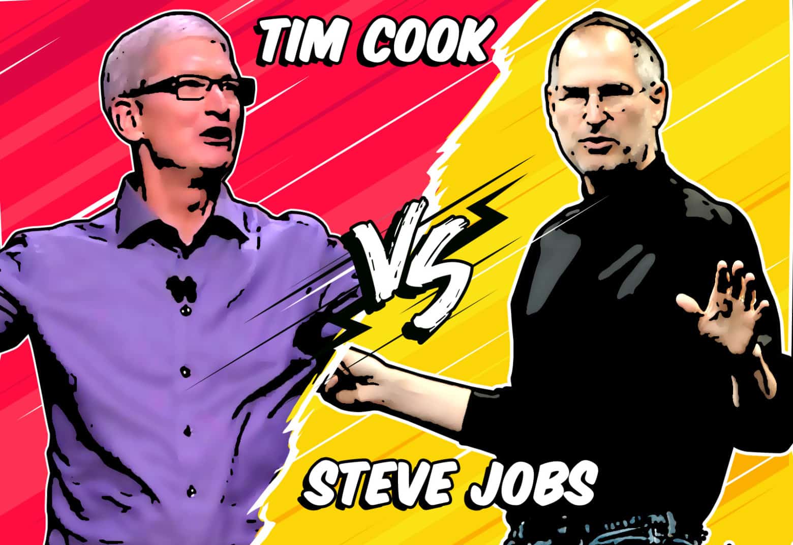Tim Cook vs. Steve Jobs Who is Apple's best CEO ever? Cult of Mac