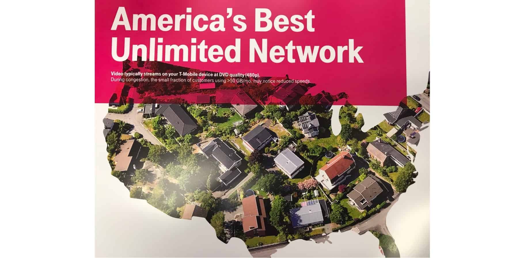 T-Mobile isn't America's Best Unlimited Network.