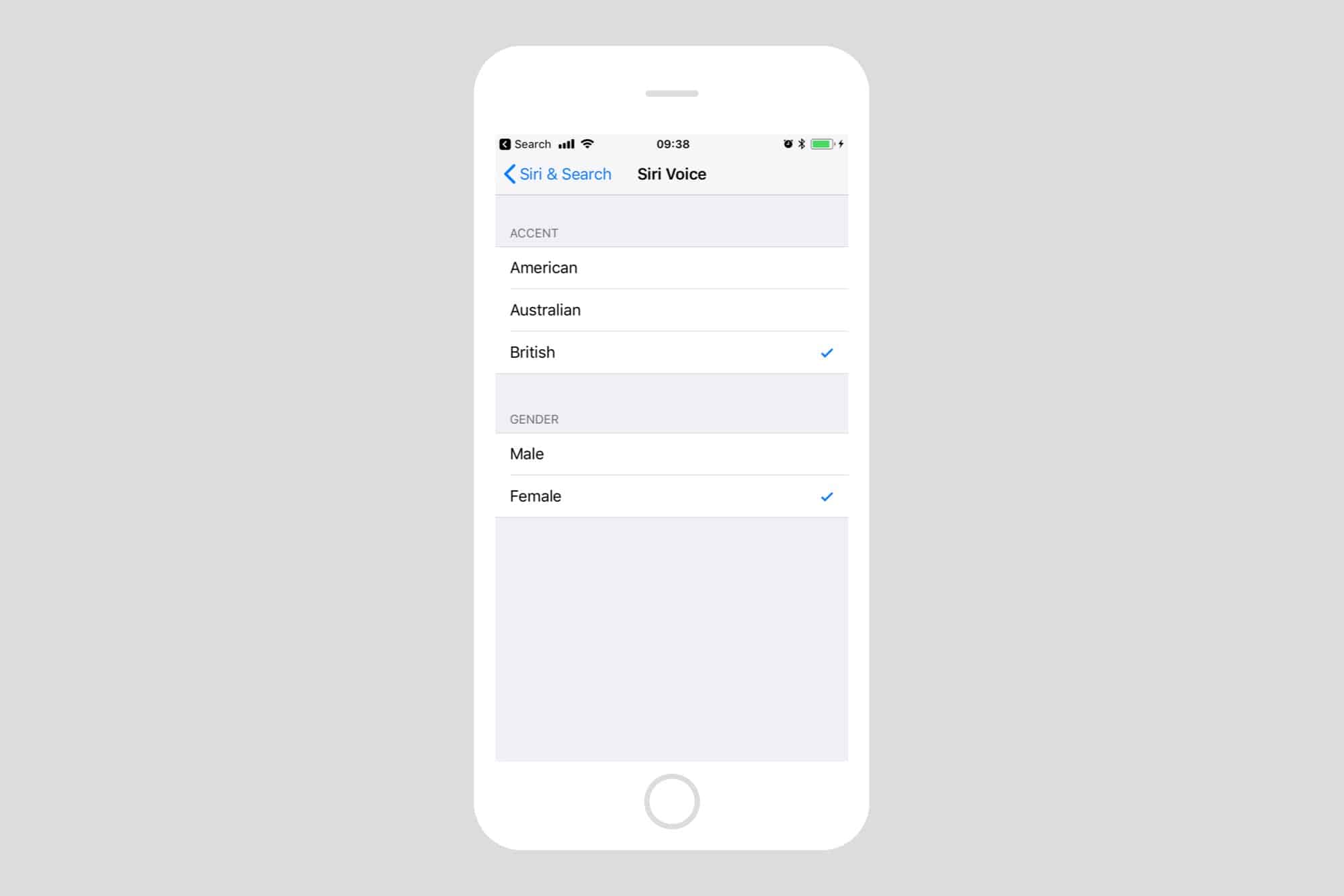 Change siris accent settings Pick whichever Siri you find cutest, hottest, smartest, or, like, whatever.