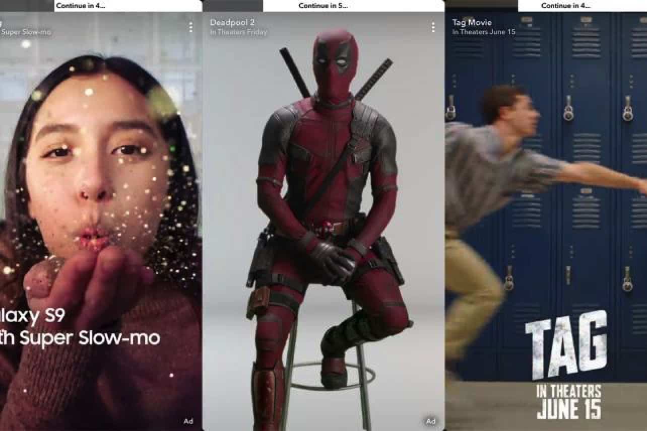 Snapchat ads