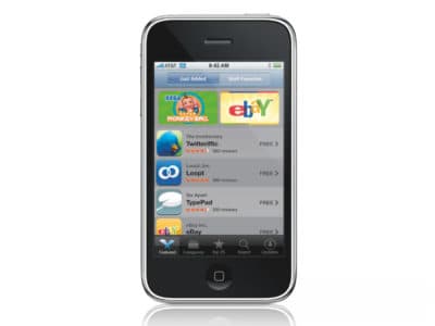 App Store on iPhone 3GS