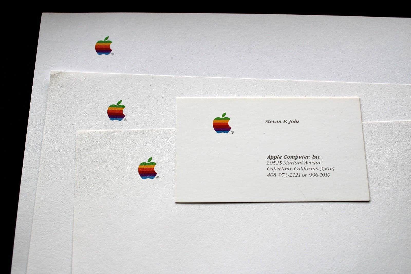 Steve Jobs business card