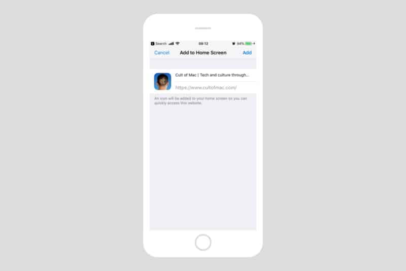 How to add bookmarks to your iPhone home screen Cult of Mac