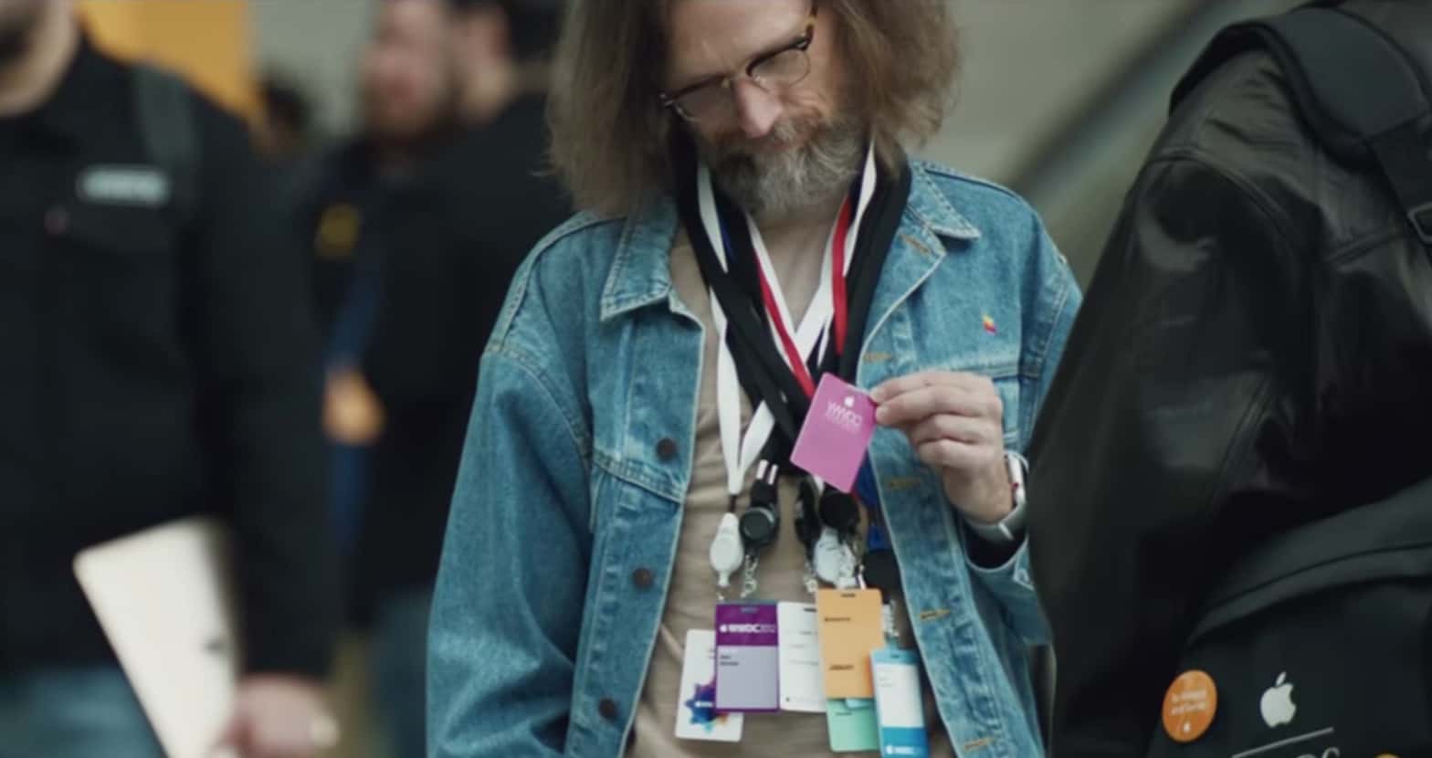 Self-deprecating humor rules in the Apple WWDC 2018 video about developers.